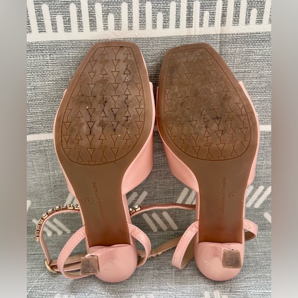ADRIENNE VITTADINI Pink Ginnie Crystal Sandals               Women’s size 8 - Picture 10 of 10